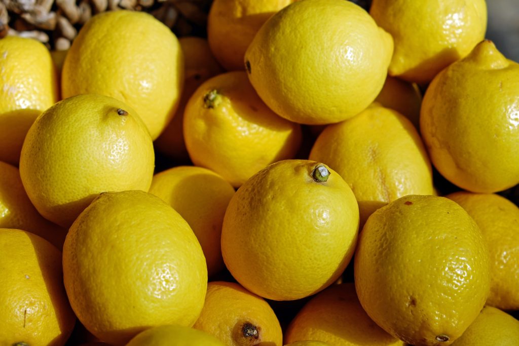 lemons skin health